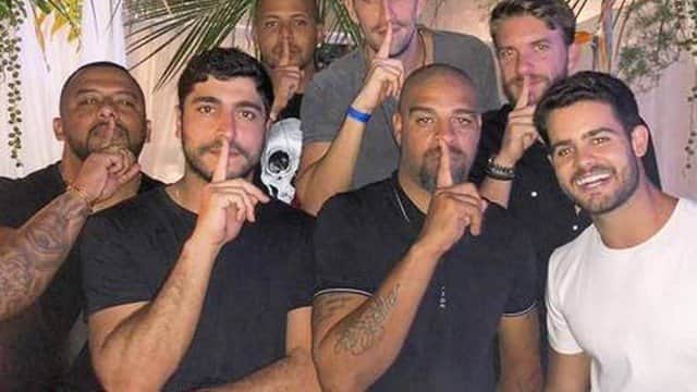 Os amigos de longos anos se afastaram após briga feia (Foto: Reprodução) Os amigos de longos anos se afastaram após briga feia (Foto: Reprodução)