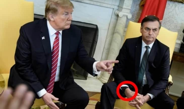 Donald Trump e Jair Bolsonaro (Foto: Reprodução) Donald Trump e Jair Bolsonaro (Foto: Reprodução)