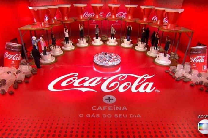 Prova do líder Coca-cola com cafeína no BBB 19 Prova do líder Coca-cola com cafeína no BBB 19