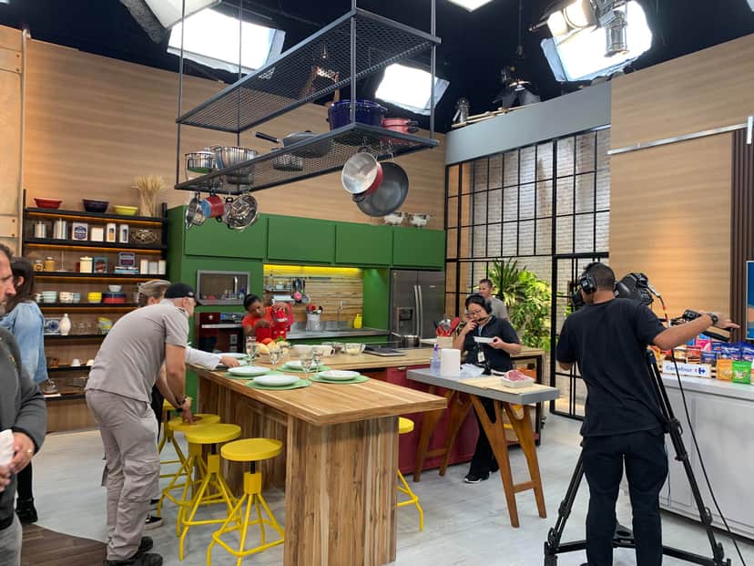 Melhor da Tarde estreia novo cenário (Foto: Reprodução) Melhor da Tarde estreia novo cenário (Foto: Reprodução)