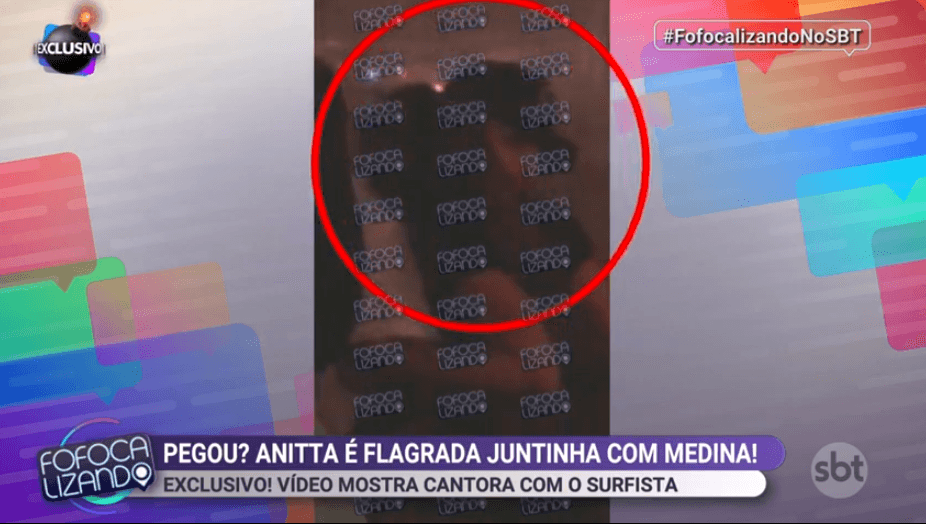 Anitta e Medina aos beijos (Foto: Reprodução) Anitta e Medina aos beijos (Foto: Reprodução)
