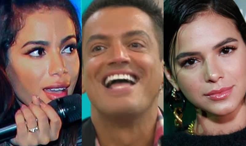 Anitta, Leo Dias e Bruna Marquezine (Foto: Reprodução) Anitta, Leo Dias e Bruna Marquezine (Foto: Reprodução)