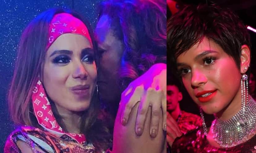 Bruna Marquezine, Anitta e Gloria Maria (Foto: Reprodução) Bruna Marquezine, Anitta e Gloria Maria (Foto: Reprodução)