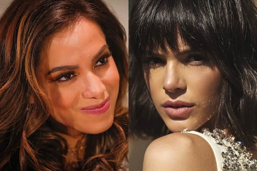 Anitta e Bruna Marquezine (Foto 1: Marcos Alves / Foto 2: Instagram) Anitta e Bruna Marquezine (Foto 1: Marcos Alves / Foto 2: Instagram)