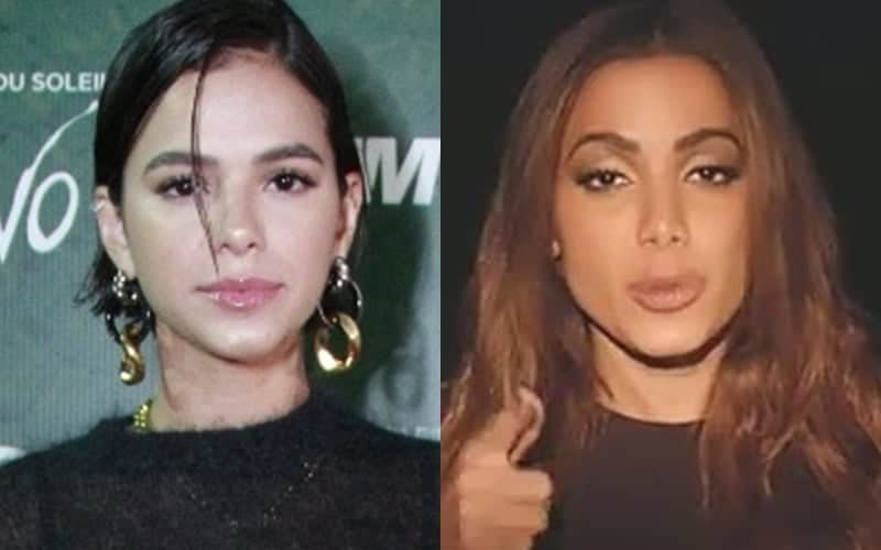 Bruna Marquezine e Anitta (Foto: Reprodução) Bruna Marquezine e Anitta (Foto: Reprodução)