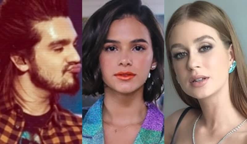 Luan Santana, Bruna Marquezine e Marina Ruy Barbosa (Foto: Reprodução) Luan Santana, Bruna Marquezine e Marina Ruy Barbosa (Foto: Reprodução)