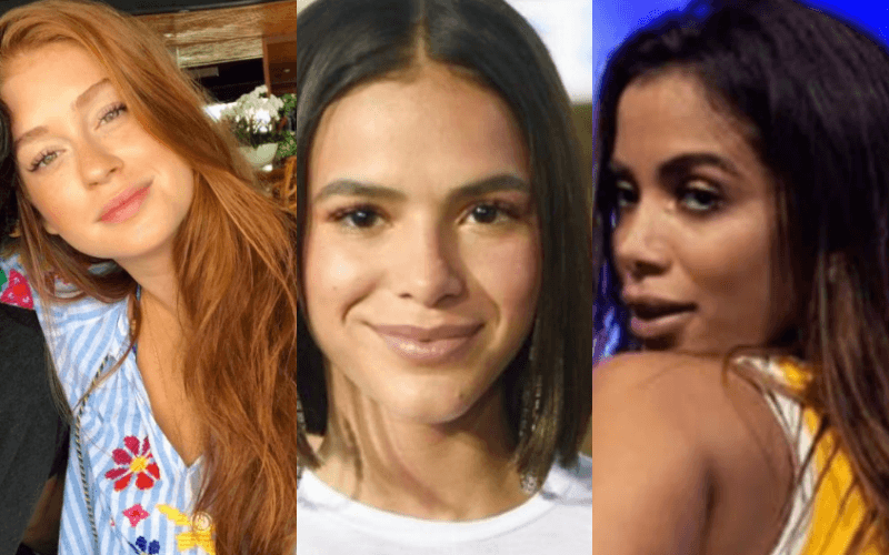 Marina Ruy Barbosa, Bruna Marquezine e Anitta Marina Ruy Barbosa, Bruna Marquezine e Anitta