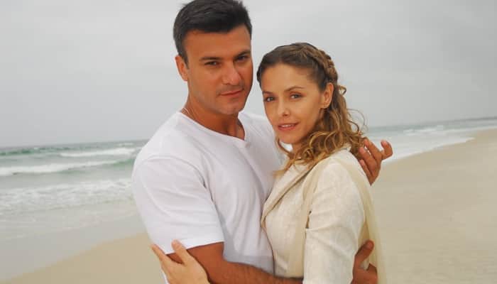 Marcelo (Leonardo Vieira) e Maria (Bianca Rinaldi) em Caminhos do Coração (Foto: Divulgação/Record) Marcelo (Leonardo Vieira) e Maria (Bianca Rinaldi) em Caminhos do Coração (Foto: Divulgação/Record)
