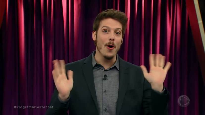 Fábio Porchat não faz mais parte do time de contratados da Record e revela se vai para a Globo. (Foto: Reprodução) Fábio Porchat não faz mais parte do time de contratados da Record e revela se vai para a Globo. (Foto: Reprodução)