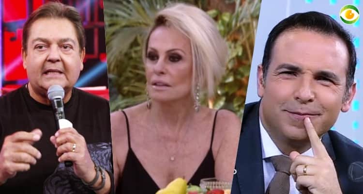 Faustão, Ana Maria Braga e Reinaldo Gottino são apresentadores da TV Faustão, Ana Maria Braga e Reinaldo Gottino são apresentadores da TV