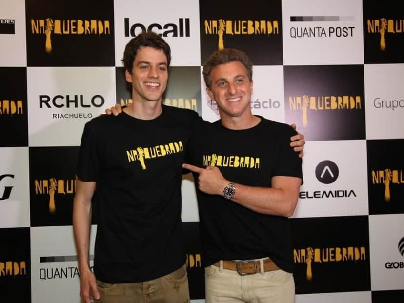 Fernando Grostein Andrade e Luciano Huck juntos Fernando Grostein Andrade e Luciano Huck juntos