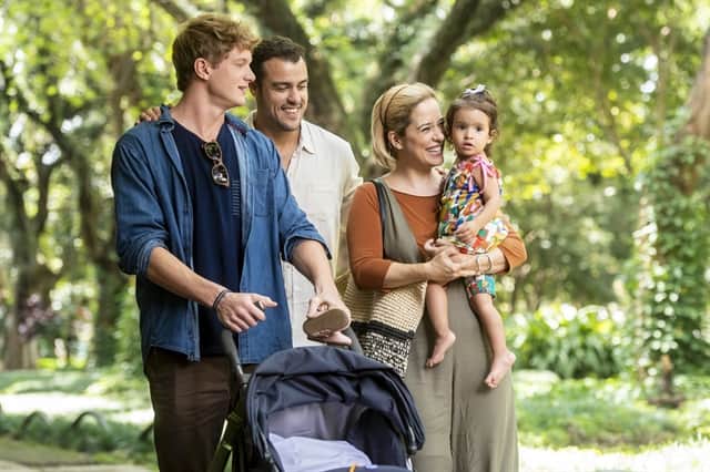 Joaquim (Joaquim Lopes), Lígia (Paloma Duarte), Filipe (Pedro Novaes) e Nina em Malhação (Foto: Globo/João Cotta) Joaquim (Joaquim Lopes), Lígia (Paloma Duarte), Filipe (Pedro Novaes) e Nina em Malhação (Foto: Globo/João Cotta)