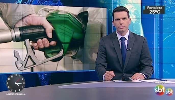 João Fernandes no SBT Notícias (Foto: Reprodução) João Fernandes no SBT Notícias (Foto: Reprodução)