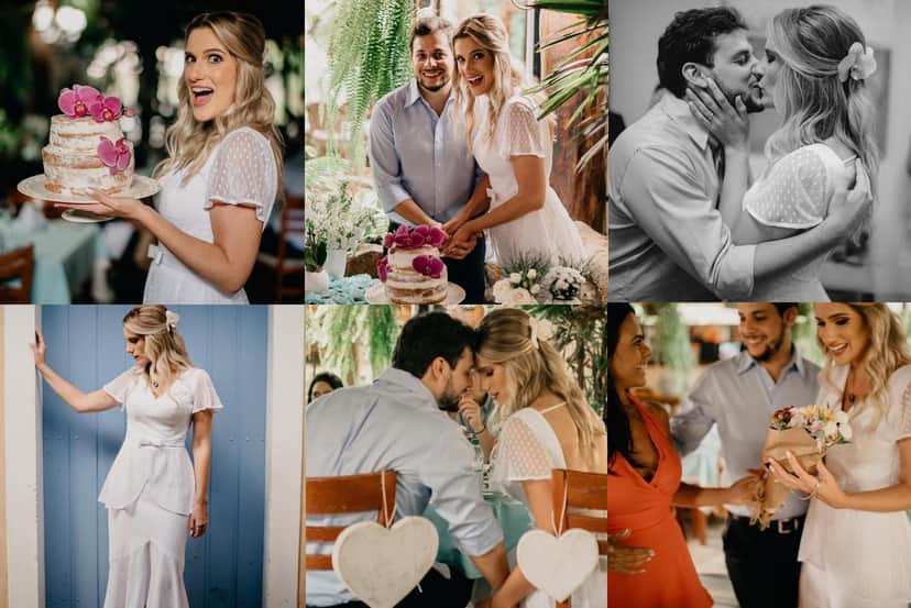 Karina Dohme em seu casamento (Foto: Reprodução/ Instagram) Karina Dohme em seu casamento (Foto: Reprodução/ Instagram)