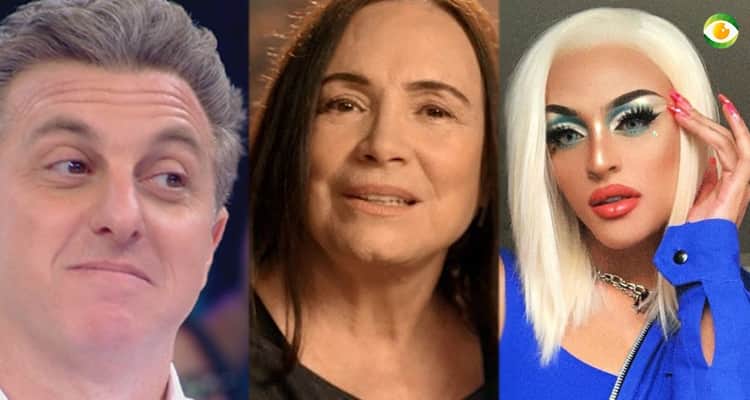 Luciano Huck, Regina Duarte e Pabllo Vittar e Bolsonaro são estrelas da grande mídia Luciano Huck, Regina Duarte e Pabllo Vittar e Bolsonaro são estrelas da grande mídia