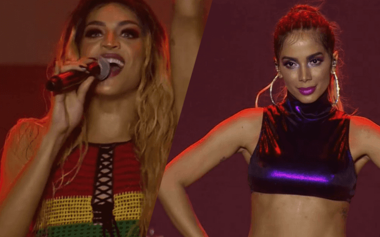 Pabllo Vittar e Anitta (Foto: Reprodução) Pabllo Vittar e Anitta (Foto: Reprodução)