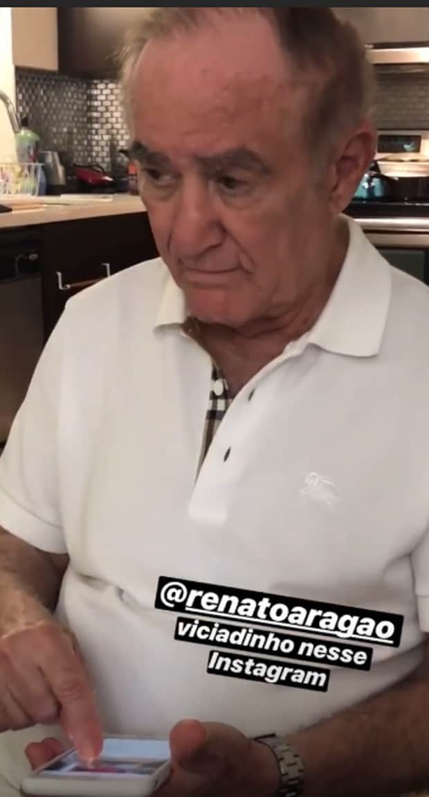 Renato Aragão (Foto: Reprodução/Instagram) Renato Aragão (Foto: Reprodução/Instagram)