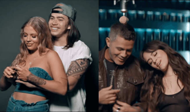 Luísa Sonza e Whindersson Nunes exaltam o amor junto com Camila Cabello e Alejandro Sanz em novo clipe (Foto: Reprodução) Luísa Sonza e Whindersson Nunes exaltam o amor junto com Camila Cabello e Alejandro Sanz em novo clipe (Foto: Reprodução)