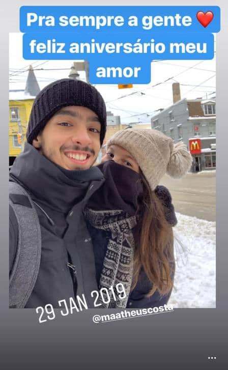 Ela se declarou para o ex-ator da Globo (Foto: Reprodução) Ela se declarou para o ex-ator da Globo (Foto: Reprodução)