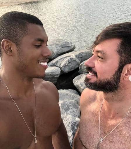 O casal de São Paulo está junto há muito tempo (Foto: Reprodução) O casal de São Paulo está junto há muito tempo (Foto: Reprodução)