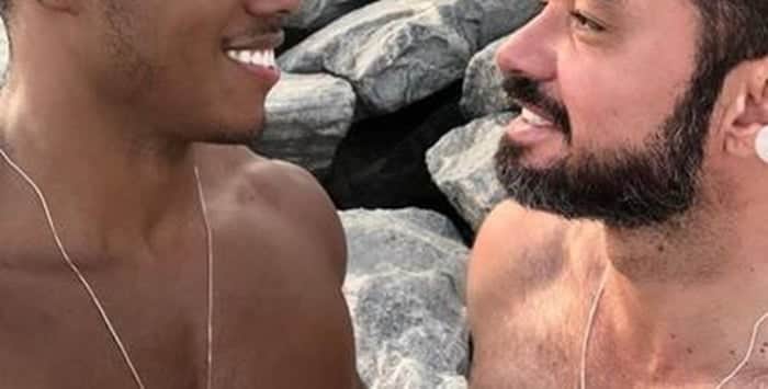 O casal está junto há muito tempo (Foto: Reprodução) O casal está junto há muito tempo (Foto: Reprodução)