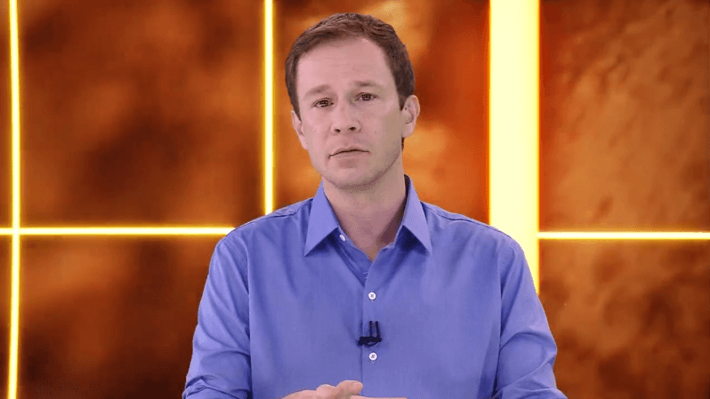 O apresentador Tiago Leifert no comando do BBB19 (Foto: Reprodução/Globo) O apresentador Tiago Leifert no comando do BBB19 (Foto: Reprodução/Globo)