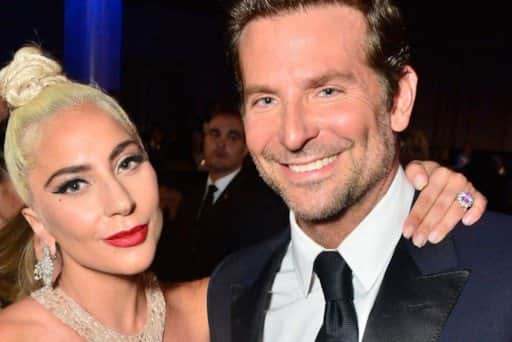Bradley e Lady Gaga (Foto: Reprodução) Bradley e Lady Gaga (Foto: Reprodução)