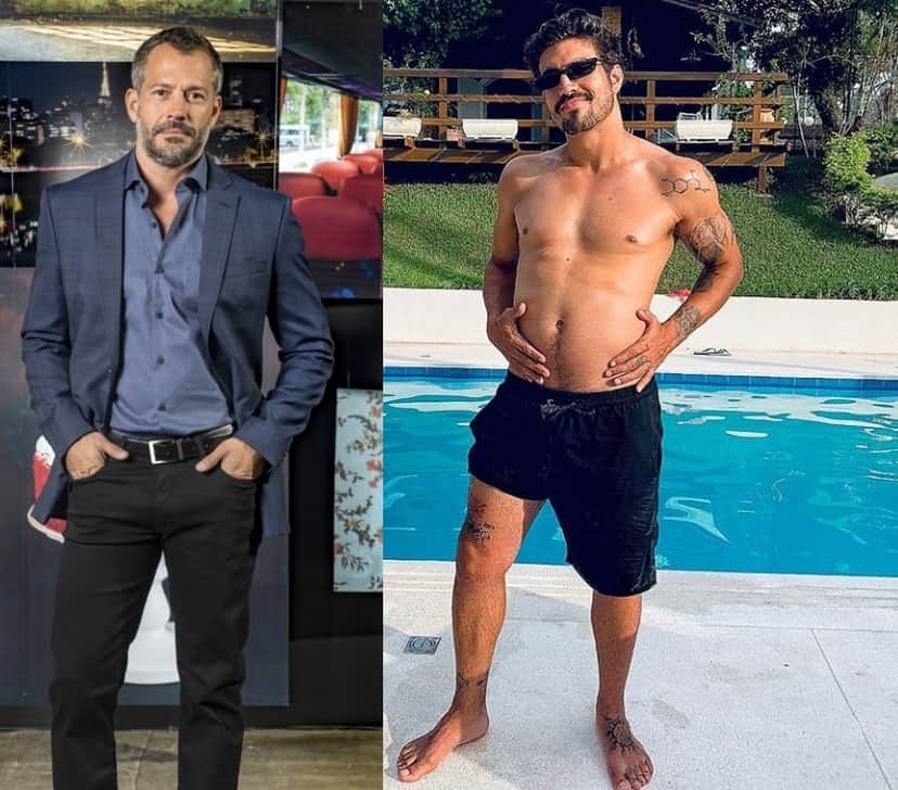Malvino Salvador e Caio Castro (Foto (à esquerda): João Miguel Júnior/ Divulgação/ TV Globo) Malvino Salvador e Caio Castro (Foto (à esquerda): João Miguel Júnior/ Divulgação/ TV Globo)