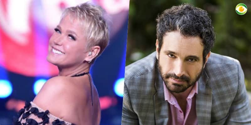 Xuxa e Caco Ciocler Xuxa e Caco Ciocler