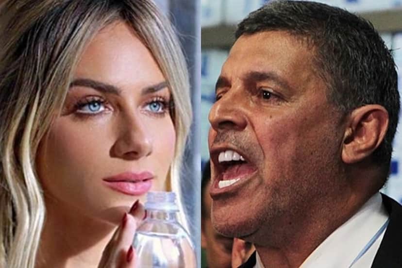 Giovanna Ewbank e Alexandre Frota na Globo (Foto: Reprodução) Giovanna Ewbank e Alexandre Frota na Globo (Foto: Reprodução)