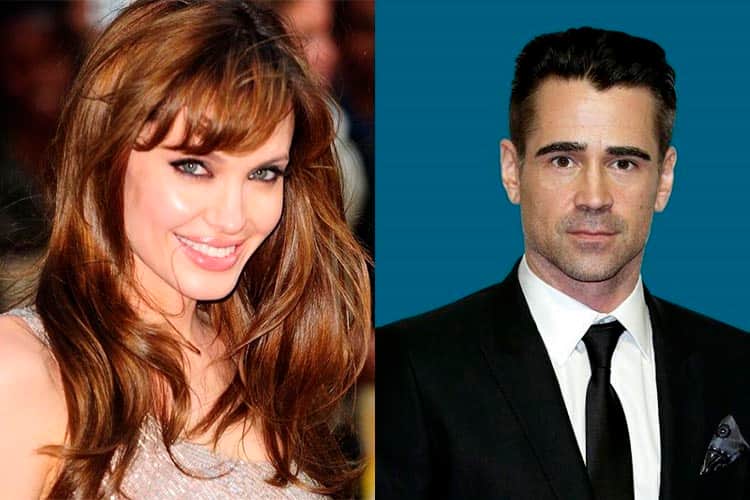 Angelina Jolie e Colin Farrell podem está namorando (Foto: Reprodução) Angelina Jolie e Colin Farrell podem está namorando (Foto: Reprodução)