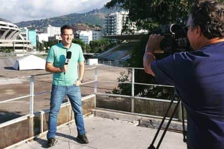 Edson Viana é um dos jornalistas contratados da Globo (Foto: Divulgação) Edson Viana é um dos jornalistas contratados da Globo (Foto: Divulgação)