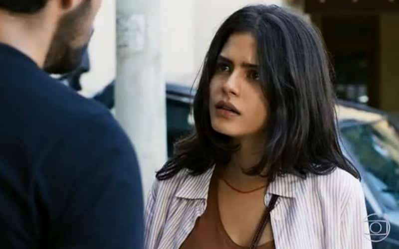 Renato Goés e Juliana Dalavia em cena da novela Órfãos da Terra (Foto: Reprodução) Renato Goés e Juliana Dalavia em cena da novela Órfãos da Terra (Foto: Reprodução)