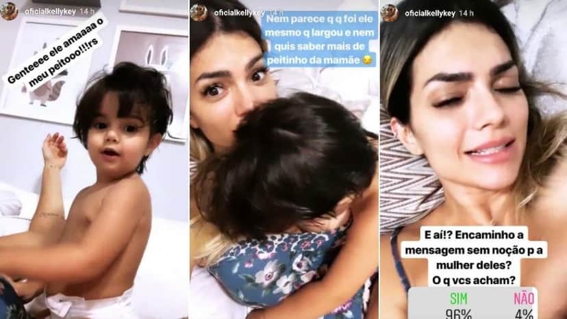 Comentários compartilhados por Kelly Key no Instagram. Foto: Instagram / @oficialkellykey Comentários compartilhados por Kelly Key no Instagram. Foto: Instagram / @oficialkellykey