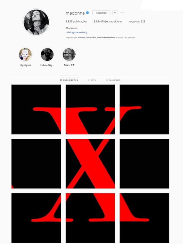 Será que vem novo álbum de Madonna? (Foto: Reprodução/Instagram) Será que vem novo álbum de Madonna? (Foto: Reprodução/Instagram)
