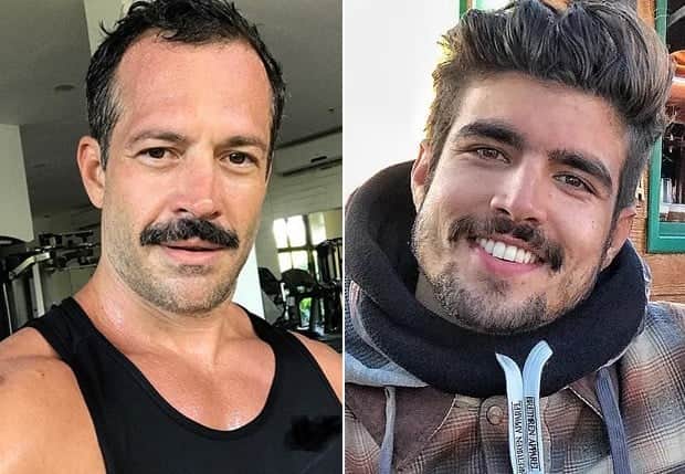 Malvino Salvador e Caio Castro viveram um casal gay em A Dona do Pedaço (Foto: Reprodução/ Instagram) Malvino Salvador e Caio Castro viveram um casal gay em A Dona do Pedaço (Foto: Reprodução/ Instagram)