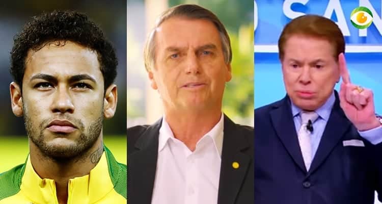 Neymar e Silvio Santos estão com a batata assando Neymar e Silvio Santos estão com a batata assando