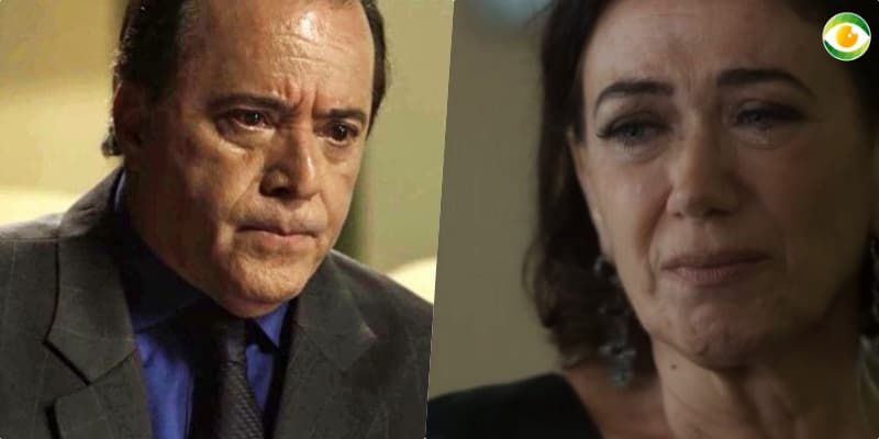 Olavo (Tony Ramos) fará Valentina (Lilia Cabral) comer o pão que o Diabo amassou em O Sétimo Guardião Olavo (Tony Ramos) fará Valentina (Lilia Cabral) comer o pão que o Diabo amassou em O Sétimo Guardião