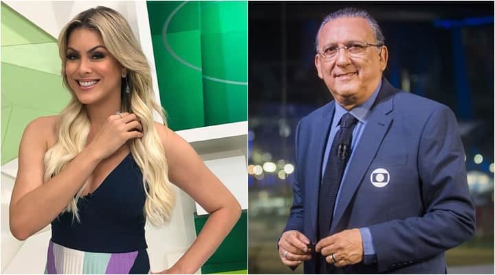 Renata Fan entrevistou Galvão Bueno no programa O Grande Círculo. (Foto: Montagem/Divulgação) Renata Fan entrevistou Galvão Bueno no programa O Grande Círculo. (Foto: Montagem/Divulgação)