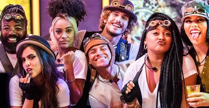 Rodrigo, Hana, Gabriela, Danrley, Alan, Rízia e Elana (Foto: Divulgação/Globo) Rodrigo, Hana, Gabriela, Danrley, Alan, Rízia e Elana (Foto: Divulgação/Globo)