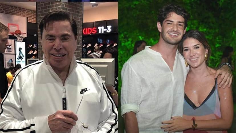 Silvio Santos aprovou Alexandre Pato em casamento com Rebeca Abravanel (Foto reprodução) Silvio Santos aprovou Alexandre Pato em casamento com Rebeca Abravanel (Foto reprodução)