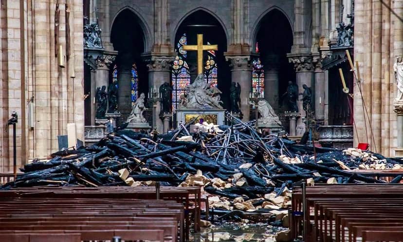 Catedral de Notre-Dame (Foto: Reprodução) Catedral de Notre-Dame (Foto: Reprodução)