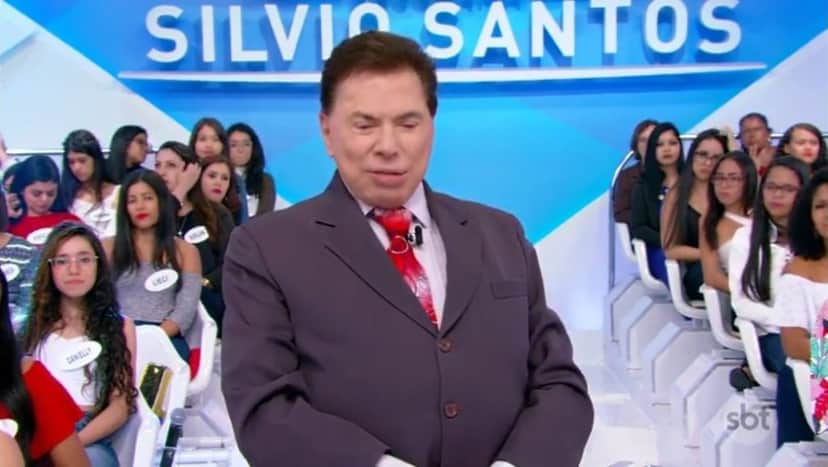 O apresentador Silvio Santos no SBT (Foto: Reprodução) O apresentador Silvio Santos no SBT (Foto: Reprodução)