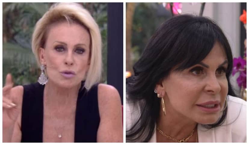 Gretchen e Ana Maria Braga no Mais Você (Foto: Reprodução) Gretchen e Ana Maria Braga no Mais Você (Foto: Reprodução)