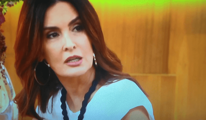Fátima Bernardes no Encontro (Foto: Reprodução/Globo) Fátima Bernardes no Encontro (Foto: Reprodução/Globo)