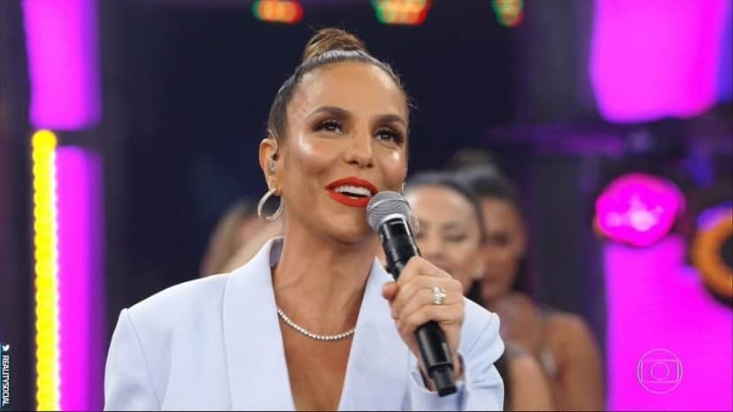 Ivete Sangalo esteve no Domingão do Faustão (Foto: Reprodução/Globo) Ivete Sangalo esteve no Domingão do Faustão (Foto: Reprodução/Globo)