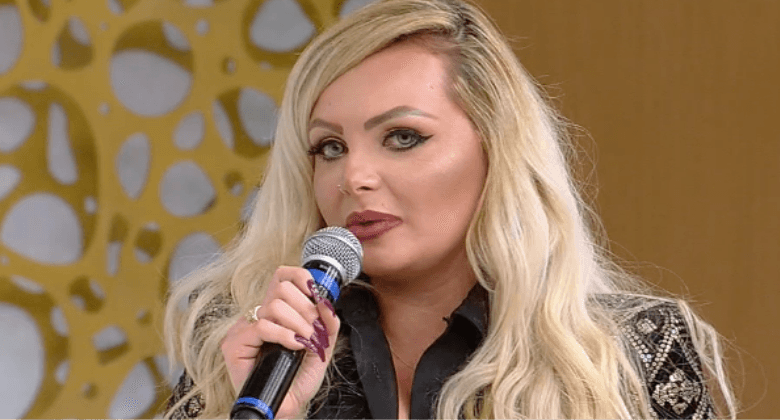 Suelem Cury, ex-mulher Pêra participou do SuperPop, programa apresentado por Luciana Gimenez na RedeTV (Foto: Reprodução) Suelem Cury, ex-mulher Pêra participou do SuperPop, programa apresentado por Luciana Gimenez na RedeTV (Foto: Reprodução)