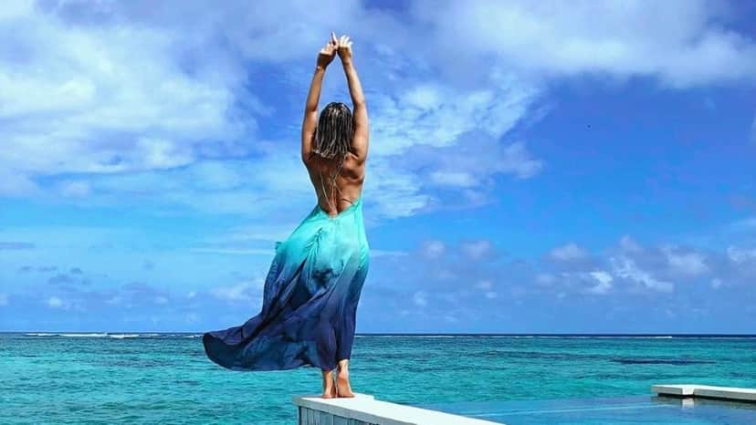 Giovanna Ewbank posa em hotel no qual está de férias nas Maldivas Imagem: Reprodução/Instagram Giovanna Ewbank posa em hotel no qual está de férias nas Maldivas Imagem: Reprodução/Instagram