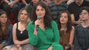 Débora Nascimento falou sobre separação de José Loreto no Altas Horas (Foto: Reprodução/Globo) Débora Nascimento falou sobre separação de José Loreto no Altas Horas (Foto: Reprodução/Globo)