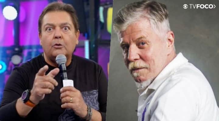 Faustão e Miguel Falabella são duas estrelas da Globo Faustão e Miguel Falabella são duas estrelas da Globo